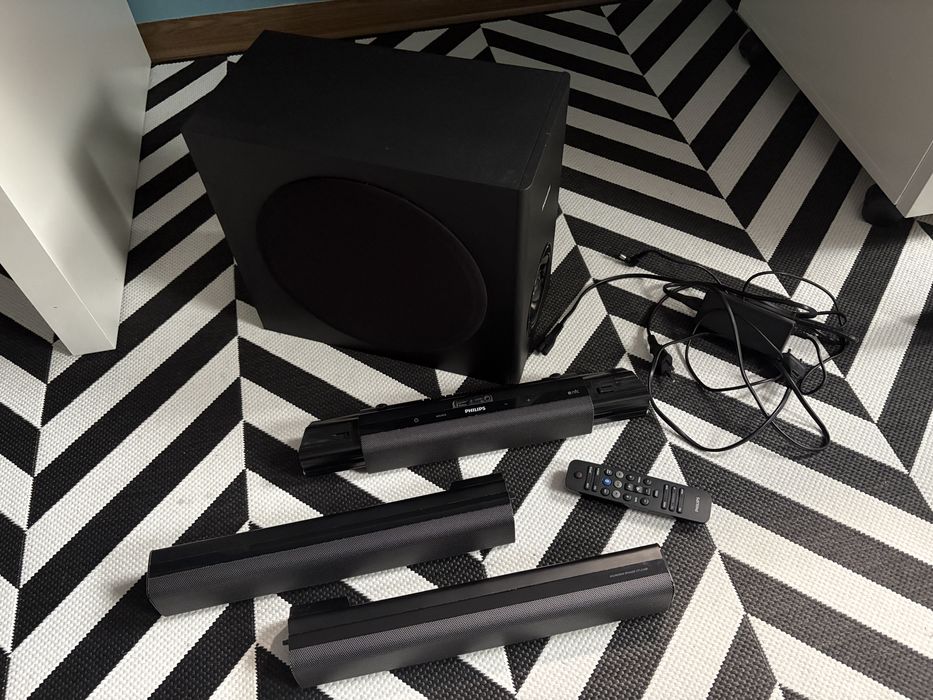 Soundbar Philips HTL3160B/12 3.1 kanałowy z bezprzewodowym subwooferm