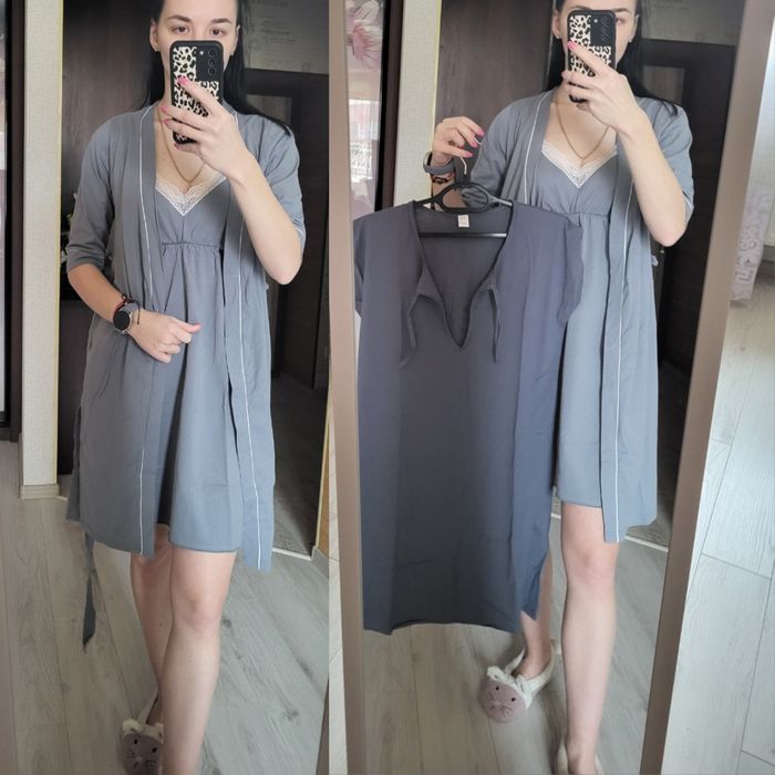 Набір на пологи (сорочка+пеленка)