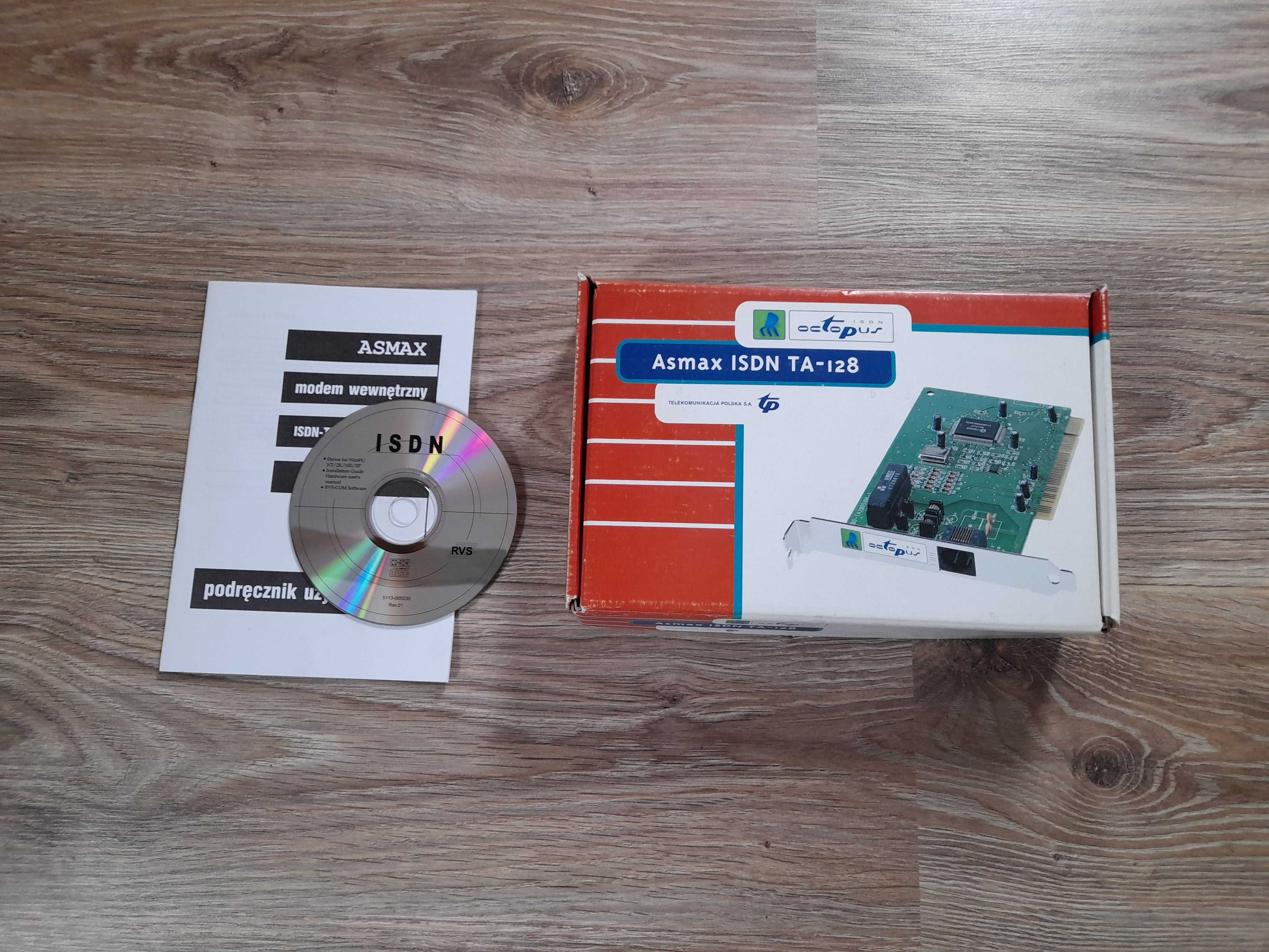 ISDN 80-TA200S106-1 (z pudełkiem: podręcznik użytkownika, płyta)