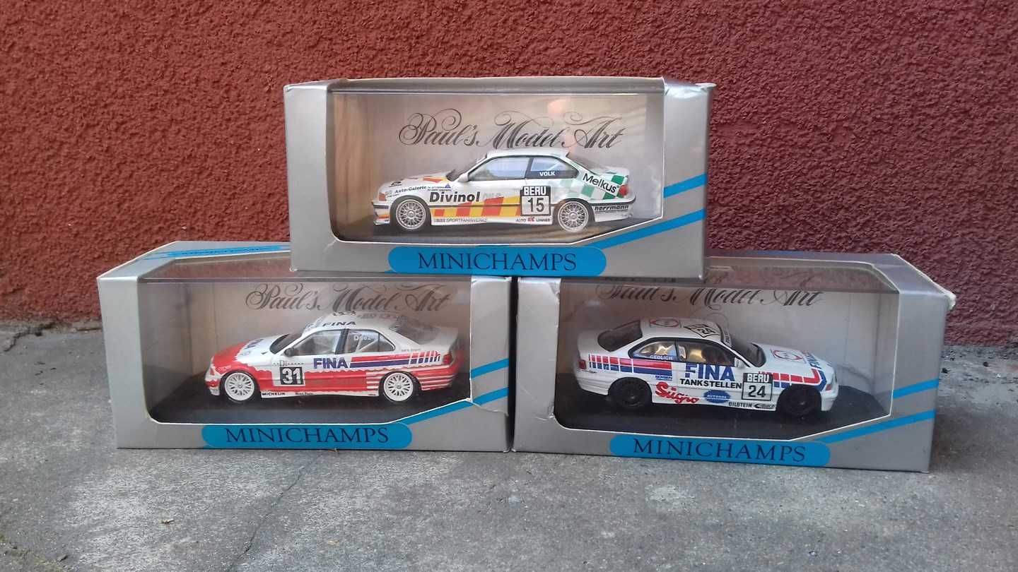 BMW 325 E36 M3 Coupe M3 1994 DTT 318 Manfred VOLK 1:43 Minichamps