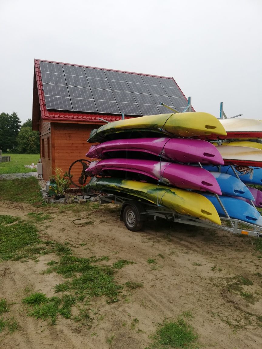 Spływy kajakowe rzeką Barycz wypożyczalnia rowerów i kajaków Milicz