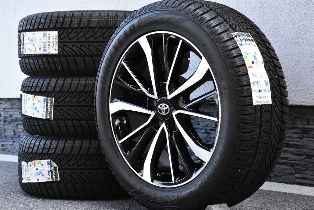 NOWE Koła zimowe OEM TOYOTA Avensis T270 Facelift 17" Goodyear dot2024