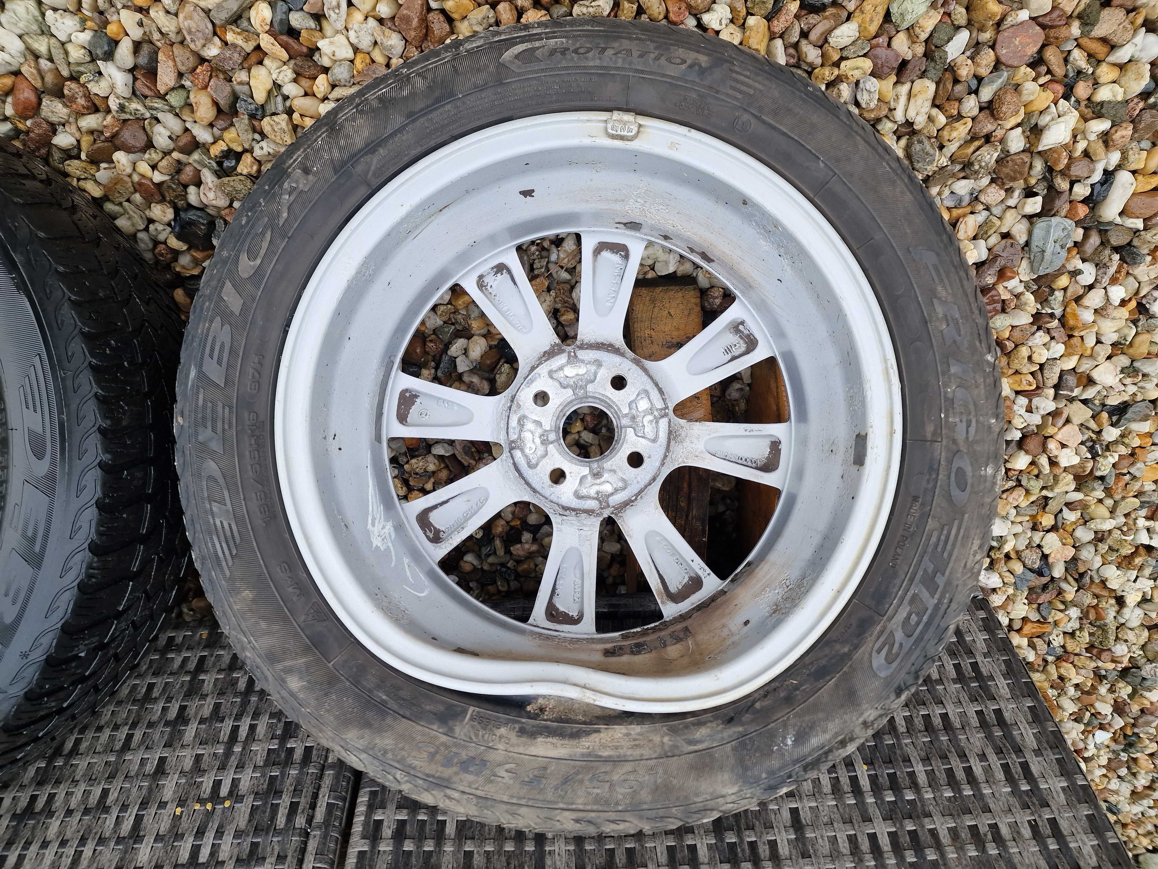 Felgi 16 4x100 Nissan Note czujniki