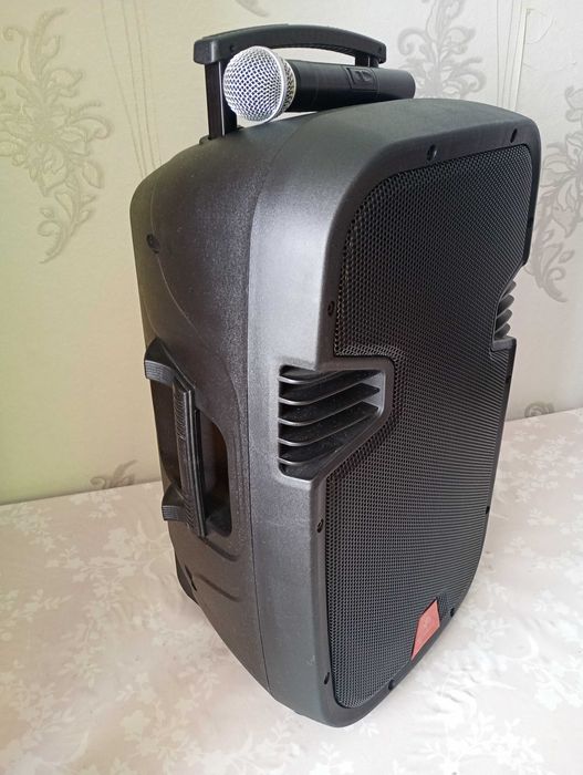 Акустична колонка +мікрофон