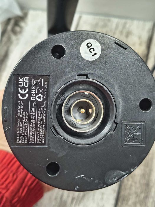 Rafow Elektryczny spieniacz do mleka 4w1 ciepło, zimno bezgłośny 300ml