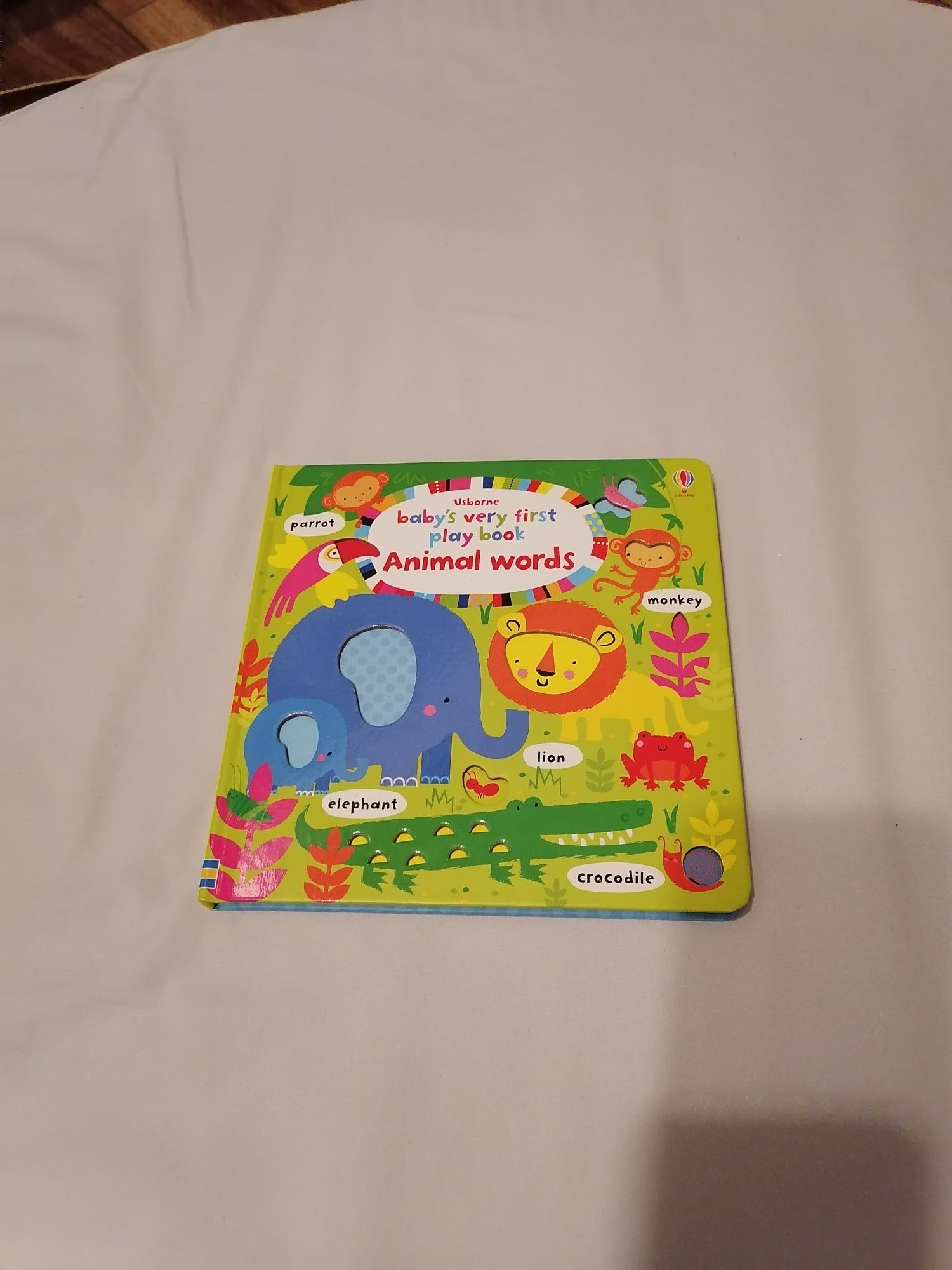 Usborne Baby's very first play Book Animal words