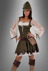 Карнавальный костюм женский Робин Гуд разбойница пиратка