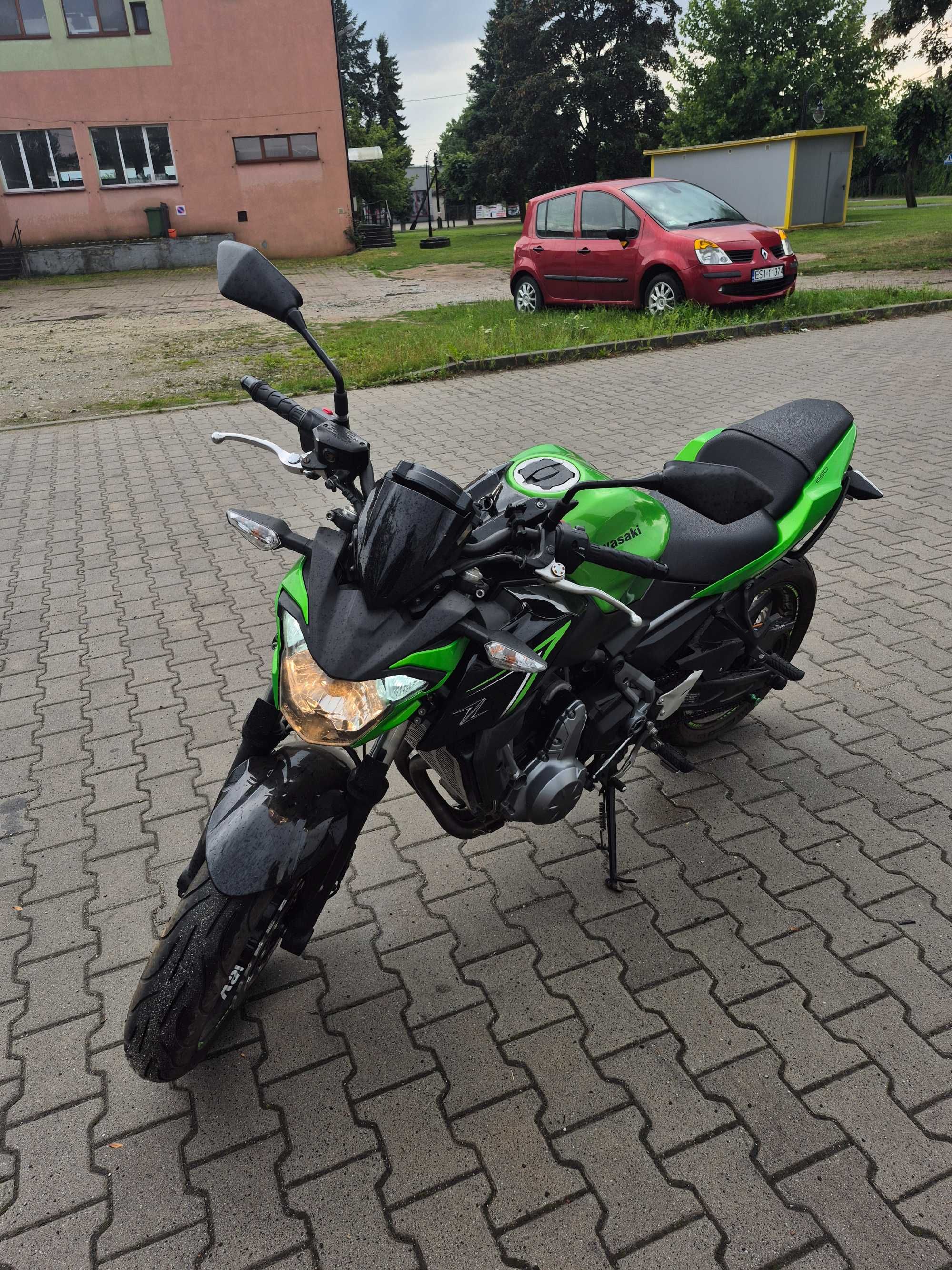 Kawasaki z650 a2  35kw