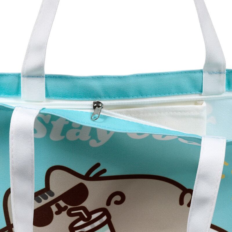 Torba plażowa Pusheen niebieska 35x47 cm Stay Cool