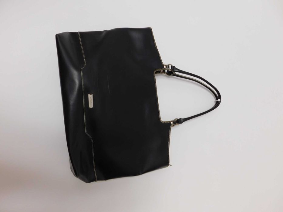 Fiorelli duża torebka czarna eko skóra