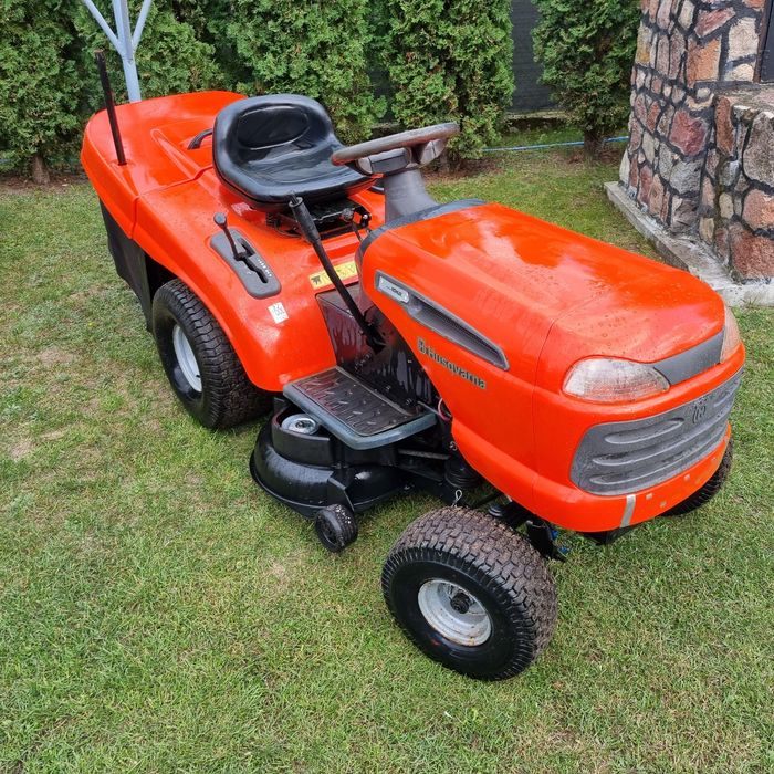 Kosiarka traktorek Husqvarna Cth 150 hydro kosz