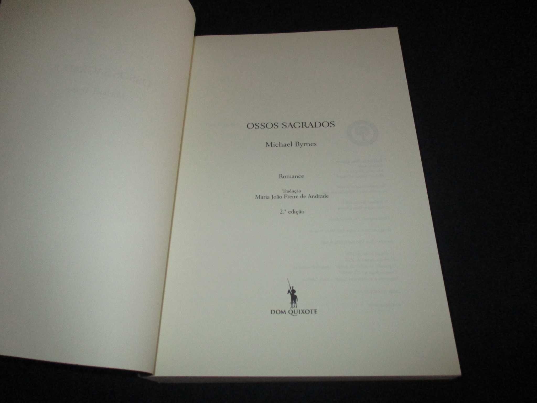 Livro Ossos Sagrados Michael Byrnes