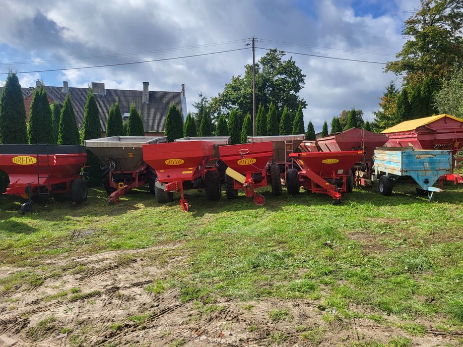 Rozsiewacz wapna, Bredal, K105, K85,B6 wapniarka.