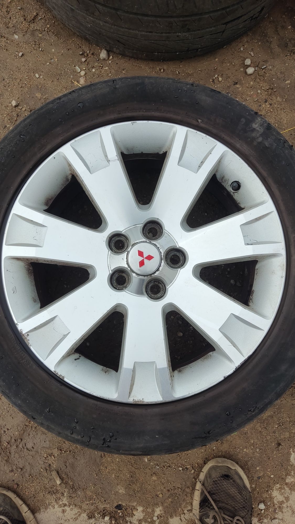 Koła felgi opony letnie alufelgi 225/55 r18 Mitsubishi Outlander II