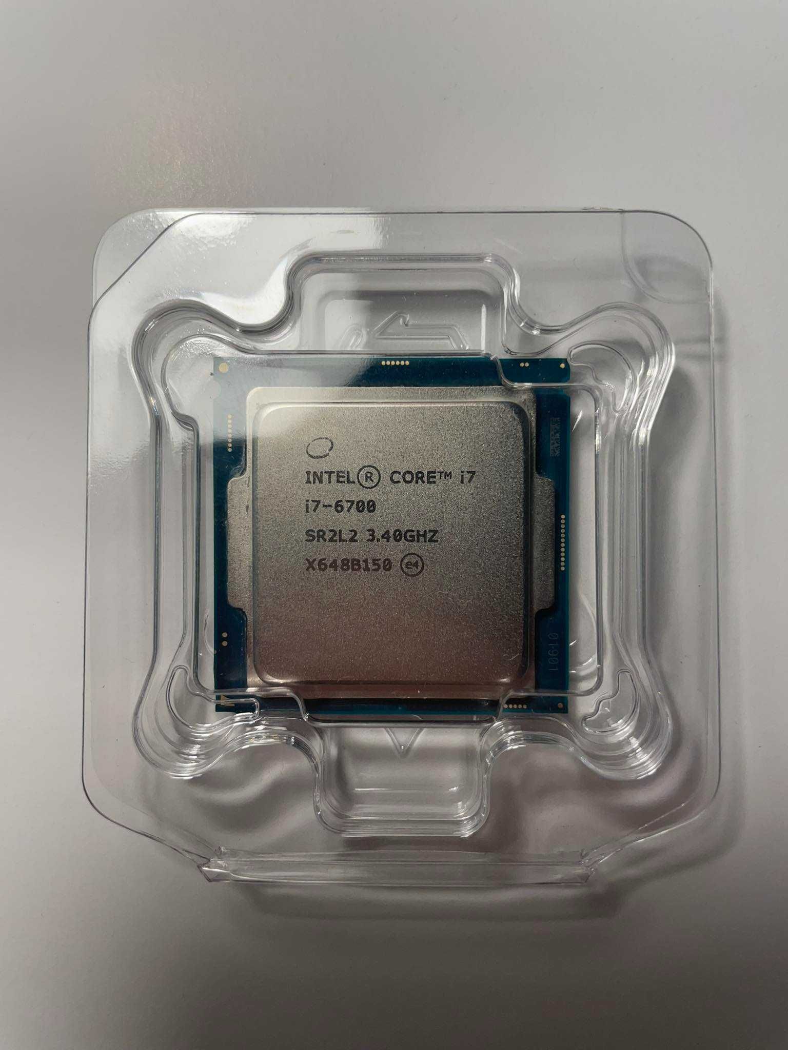 Procesor Intel I7-6700, LGA1151, 4 rdzenie 8 wątków, BENCHMARK 8089 !!