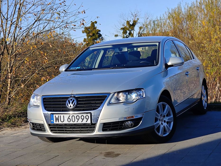 Volkswagen Passat SalonPL 2gi Właściciel XENON Rolety PDC Przód i Tył BEZWYPADKOWY 6bieg
