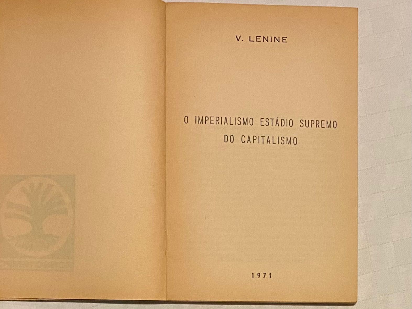 O Imperialismo Estádio Supremo do Capitalismo de V. Lenin