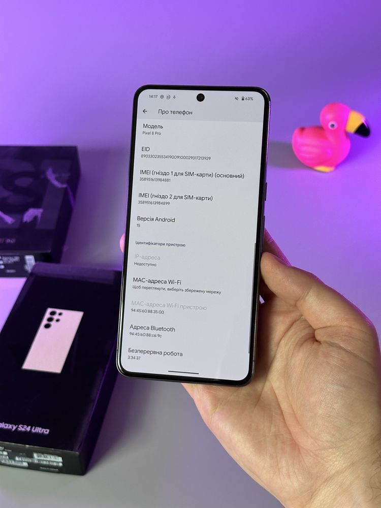 Як нове Google pixel 8 pro 12 256 100% accubattery neverlock