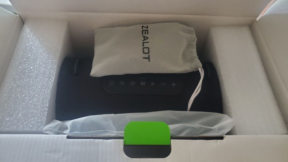 Блютуз колонка zealot s87, Нова, в упаковці, потужна. 80 Вт.