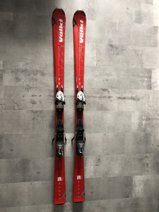 Narty Volkl 161 cm Carving, zjazdowe, rekreacyjne