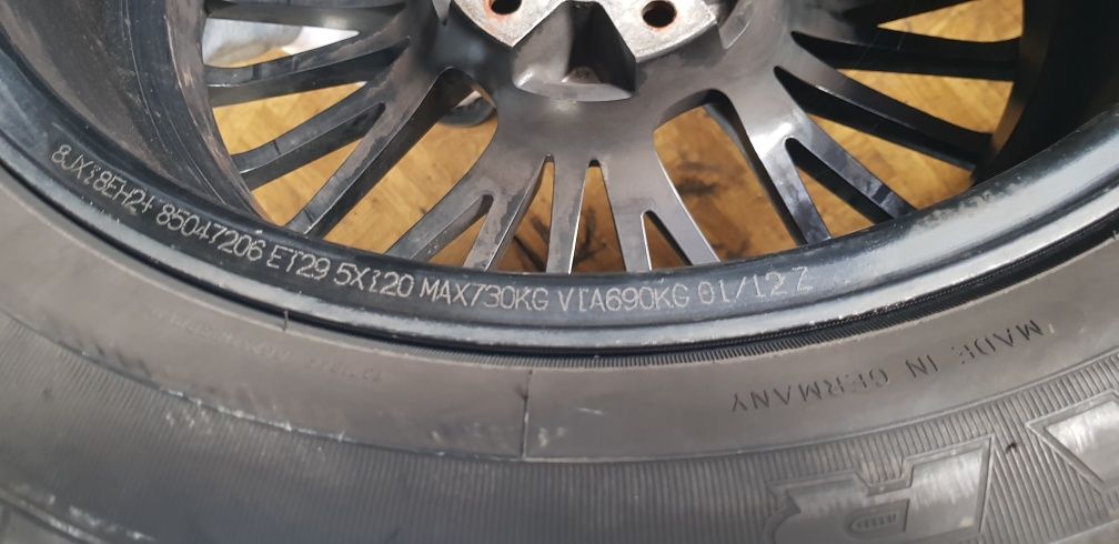 BMW F10 F11 koła letnie OZ Racing 5x120 245/45/18 (jak 19") SUPER STAN