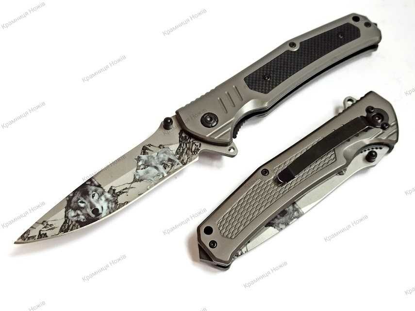 Ніж складний Browning Wolf Нож складной ВОЛК Гарний ніж на подарунок
