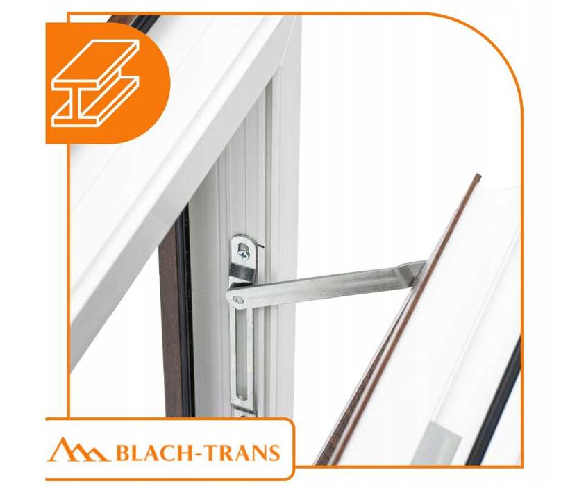 Okno PCV 100x60 Gospodarcze Piwniczne Garażowe Uchylne 1000x600 Białe