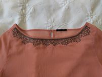 Blusa Sisley salmão S