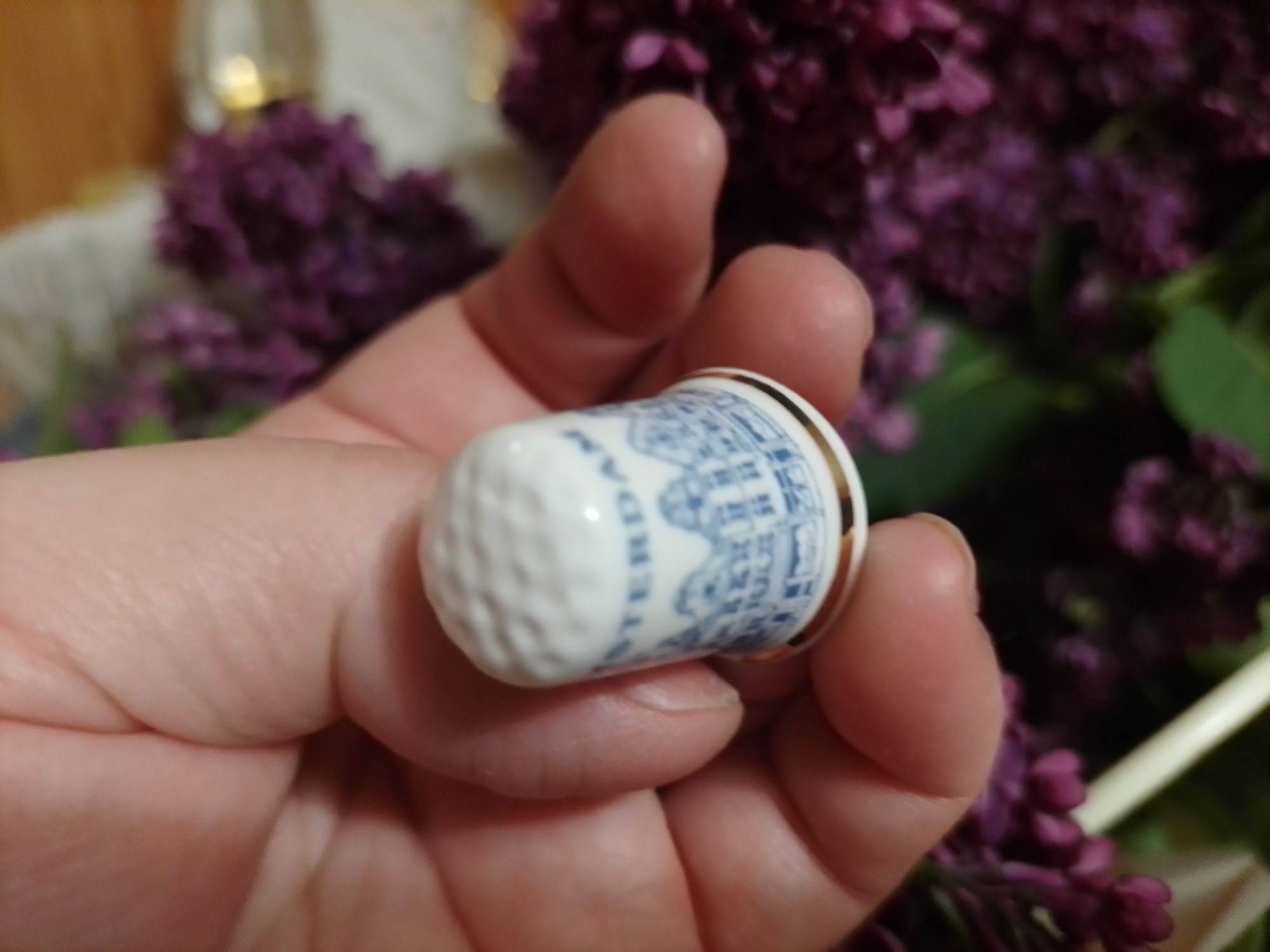 Напёрсток "План домов на канале Thimble Delft", Нидерланды