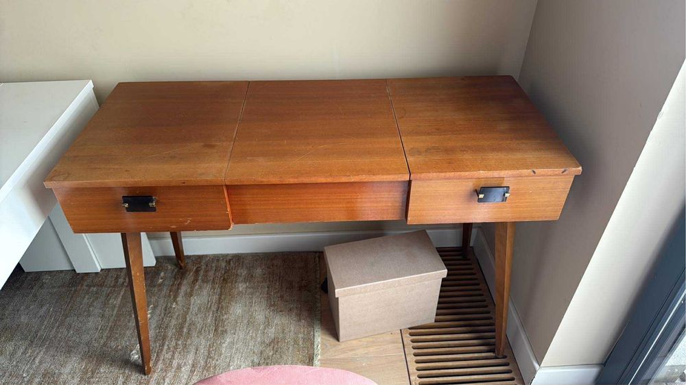 Biurko / toaletka PRL do renowacji