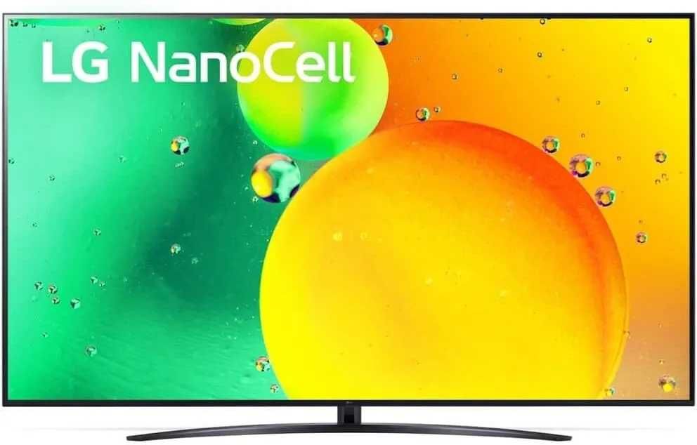 Nowy LG NanoCell 75 cali 4K UHD Smart WIFI DVB-T2 75NANO756QA gw24m