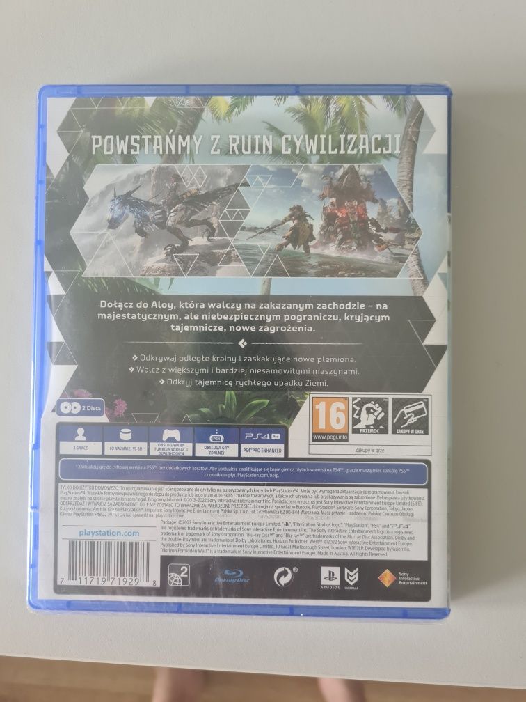 Horizon Forbidden West PS4 - Nowa w folii
