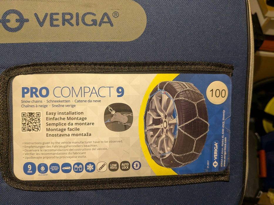 Łańcuchy śniegowe Veriga Pro Compact 9 100