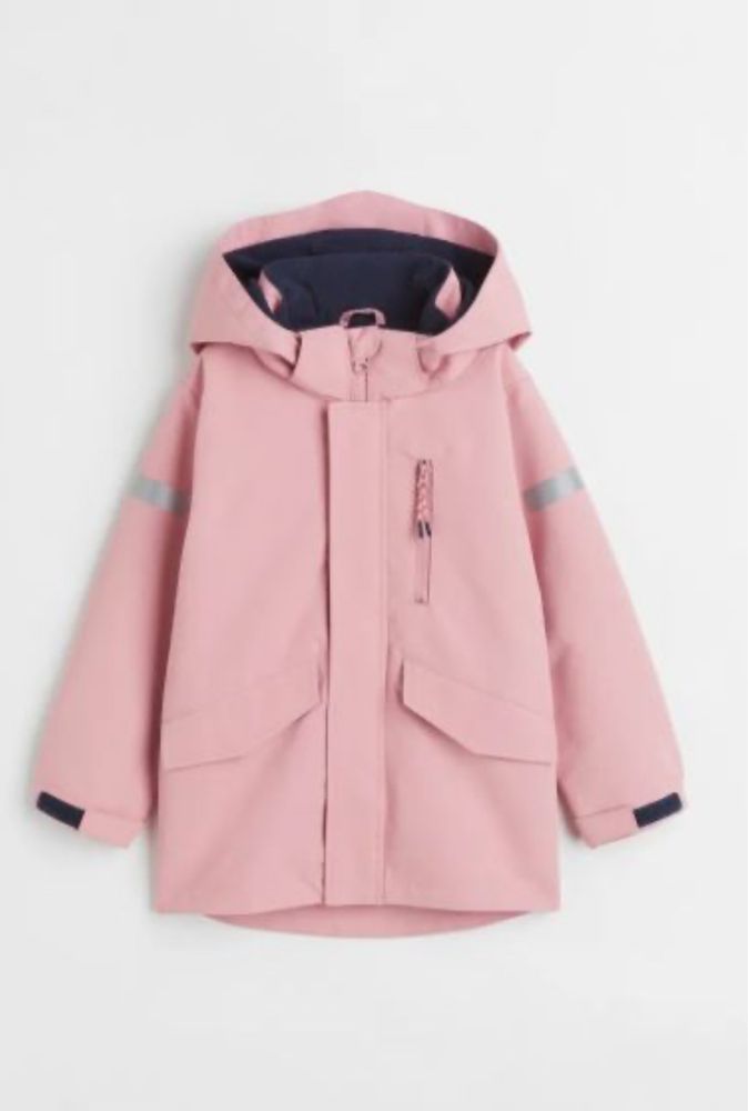116-122р H&M куртка на флісі дощовик