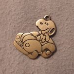 Oryginalna zawieszka Snoopy z lat 50tych