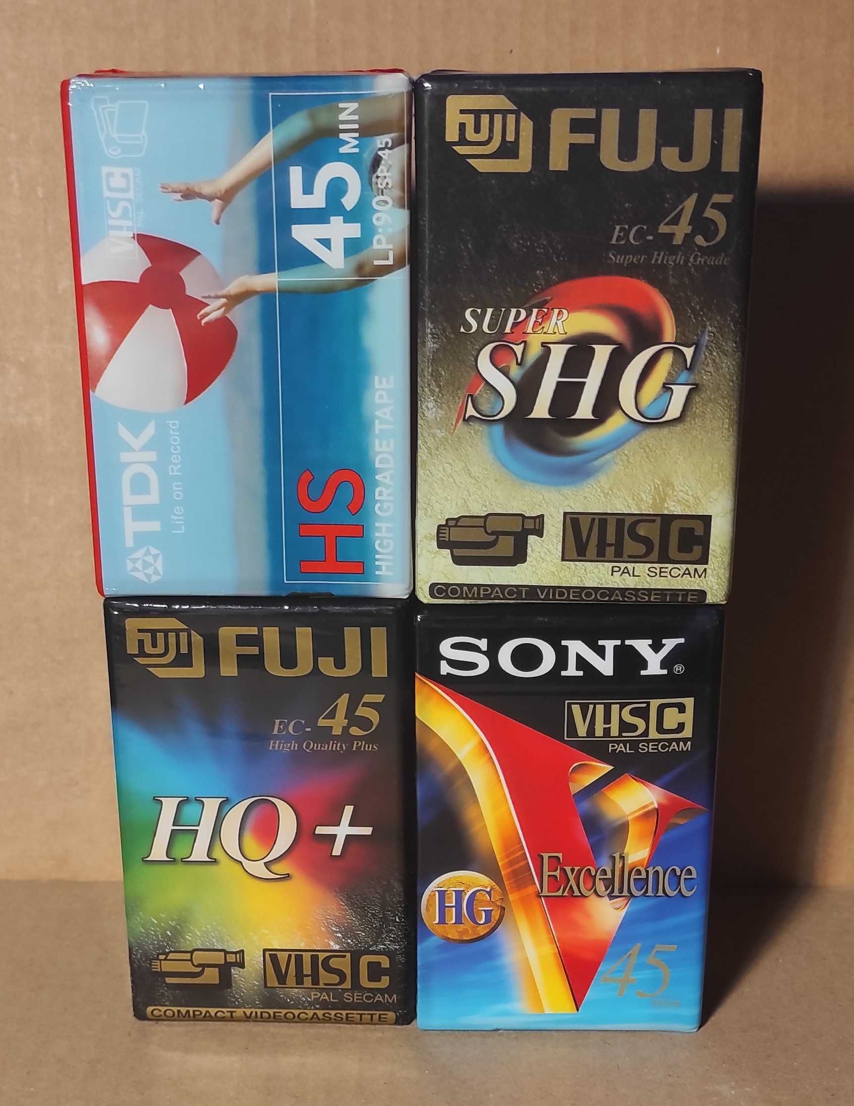 Видеокассеты VHS-C (новые)