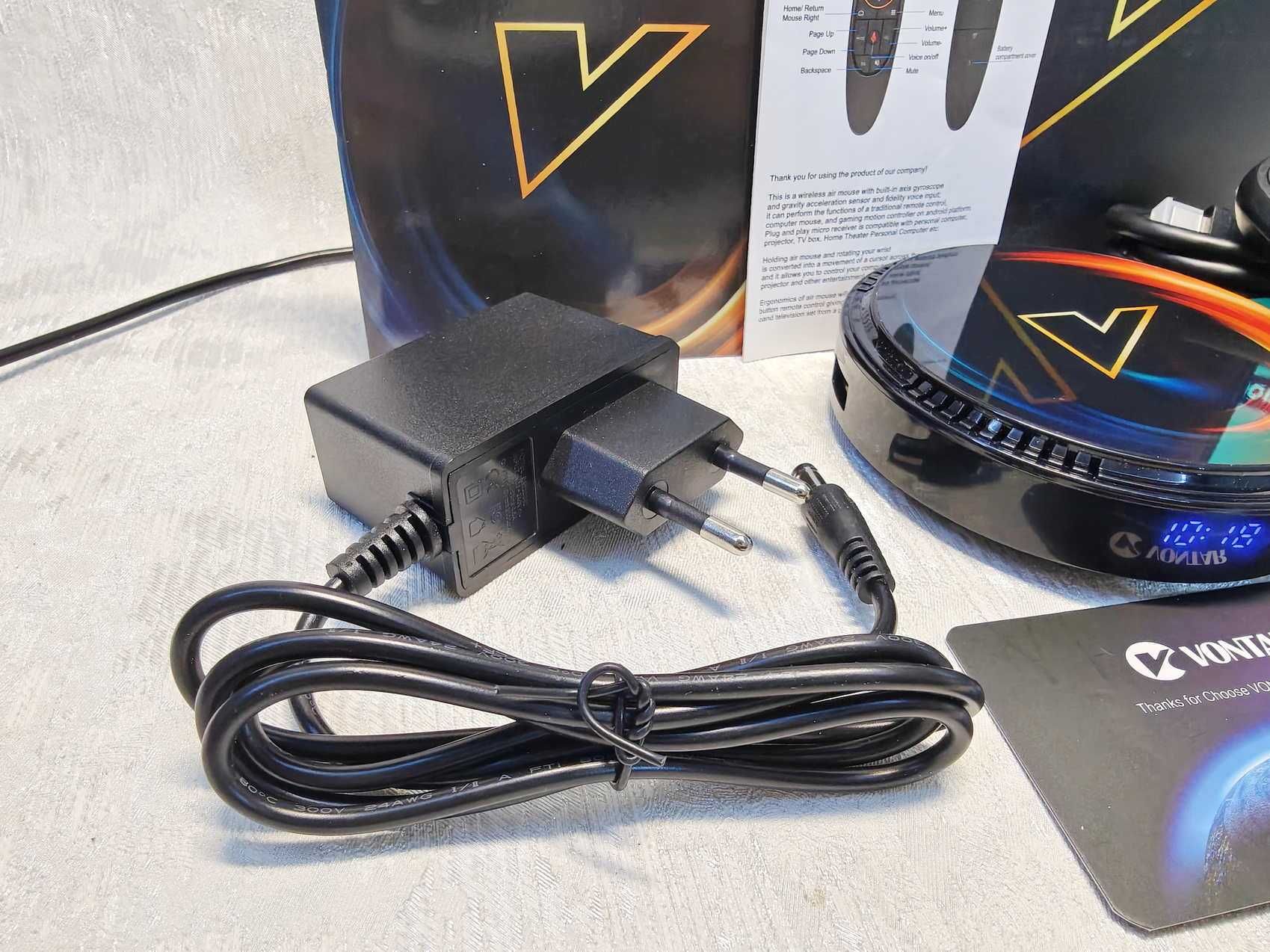 TV BOX + Air mouse G10 Vontar W2 Android 11 Amlogic S905W2