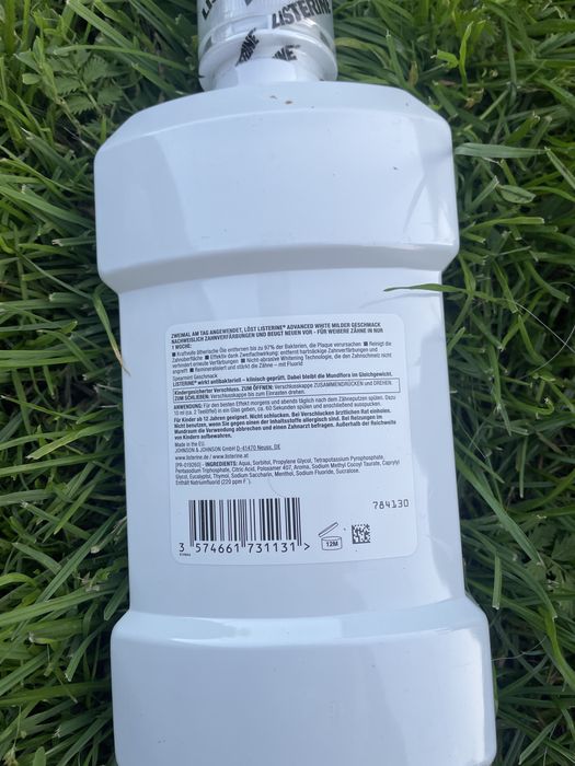 Listerine  10 sztuk plyn do plukanka jamy ustnej