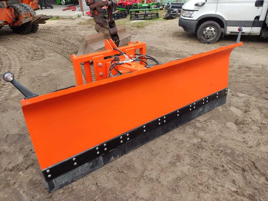 MASYWNY pług prosty do śniegu metaltechnik 2,6/3,0m GWARANCJA JAKOŚCI