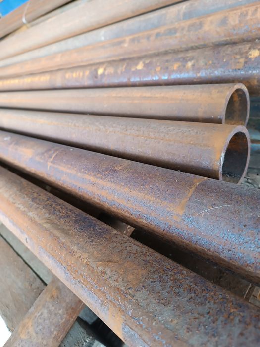 Rura stalowa gruba na słupy wygrodzenia stanowiska