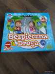 Gra planszowa Bezpieczna Droga 2w1 gra edukacyjna 6+