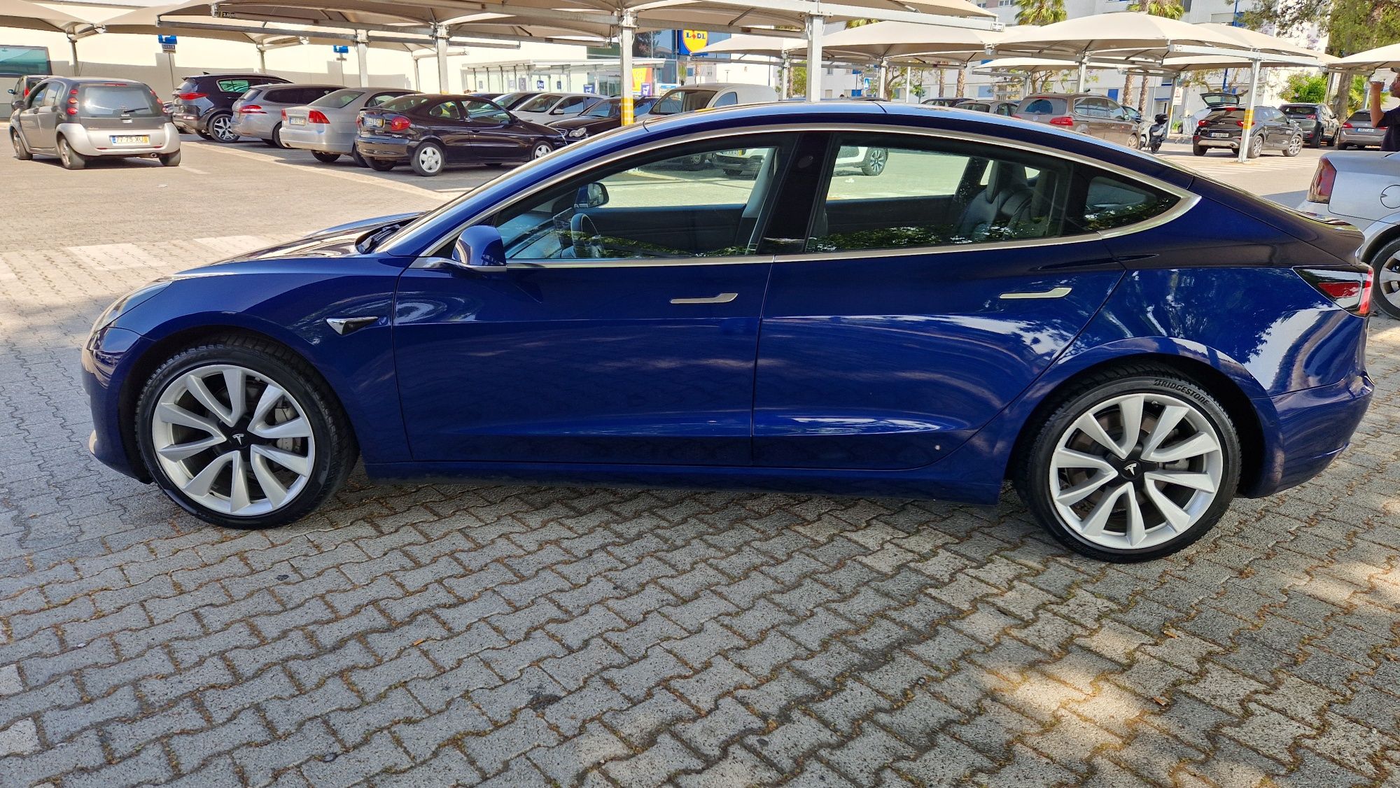 351CV TESLA Model 3 Long Range 100% impecável Dual motor Tração as 4