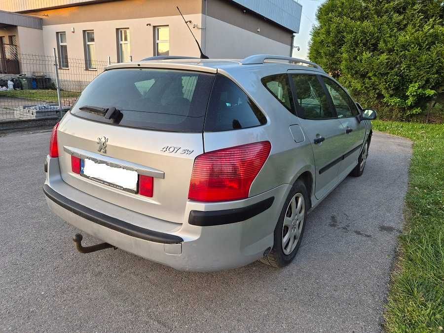 Peugeot 407 Kombi LPG 26zł/100km super stan Techniczny Tarnów