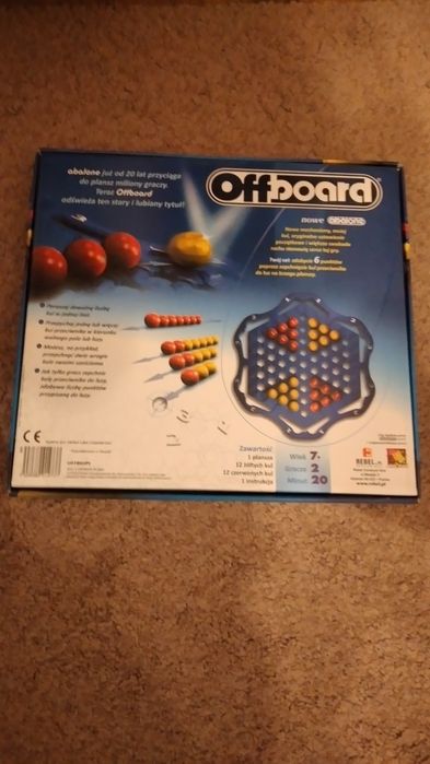 Gra Offboard Abalone UNIKAT GRA logiczna stan IDEALNY