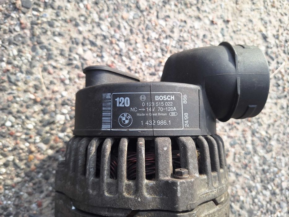 Alternator 120A BMW silniki M52 M52TU M54 e46 e39 2,0i 2,5i 2,8 3,0i