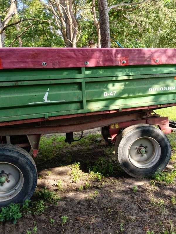 Autosan d47 przyczepa  wywrotka