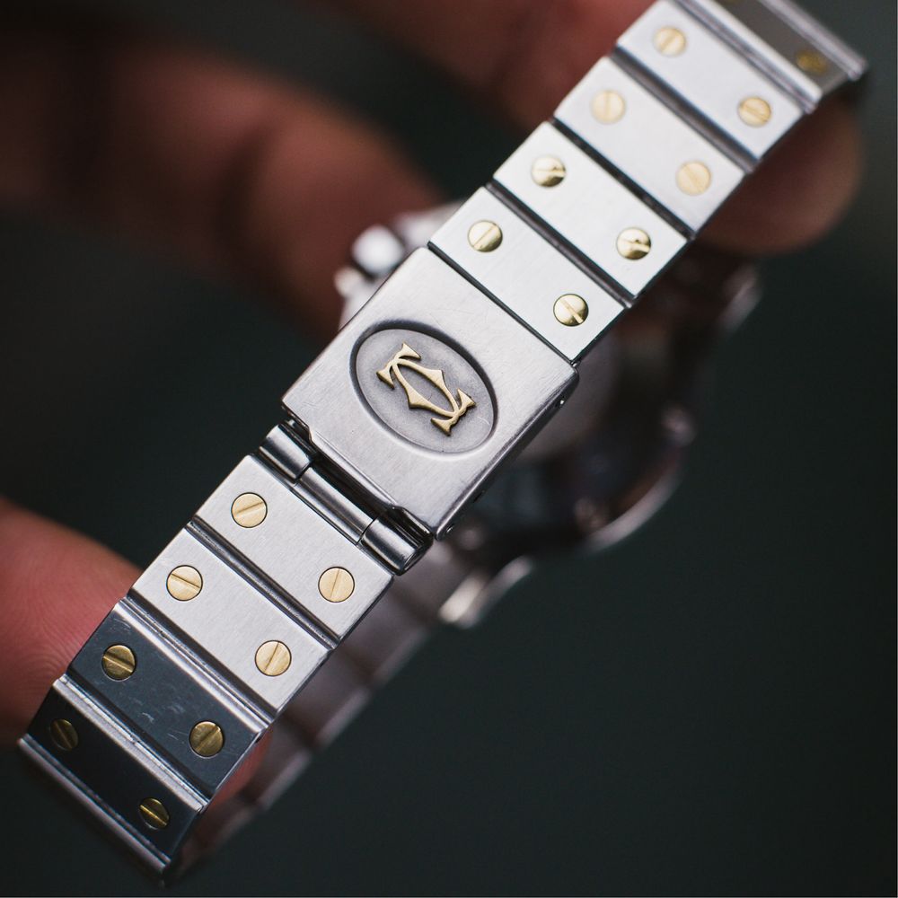 Relogio CARTIER Santos Octagom ref.2966 - com caixa