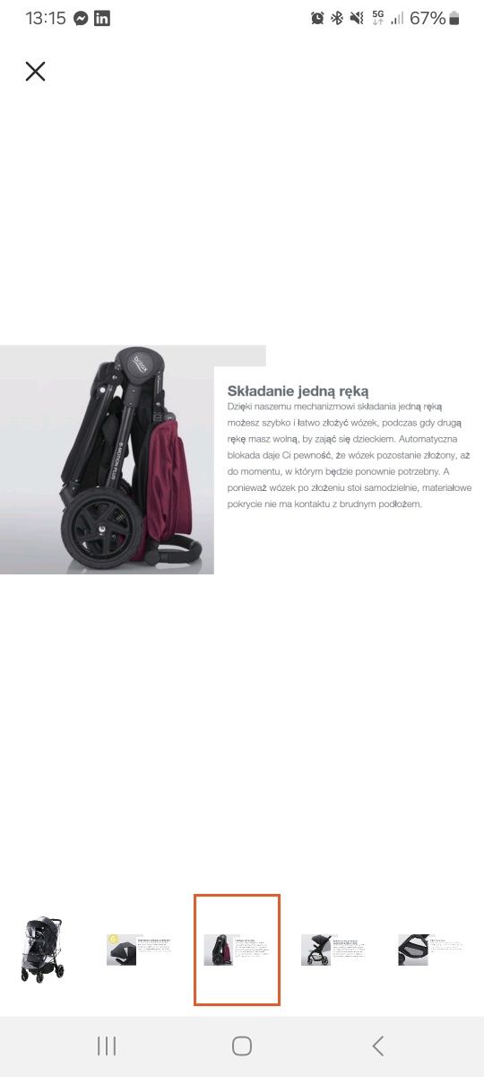 Wózek spacerowy Britax B-Motion 4