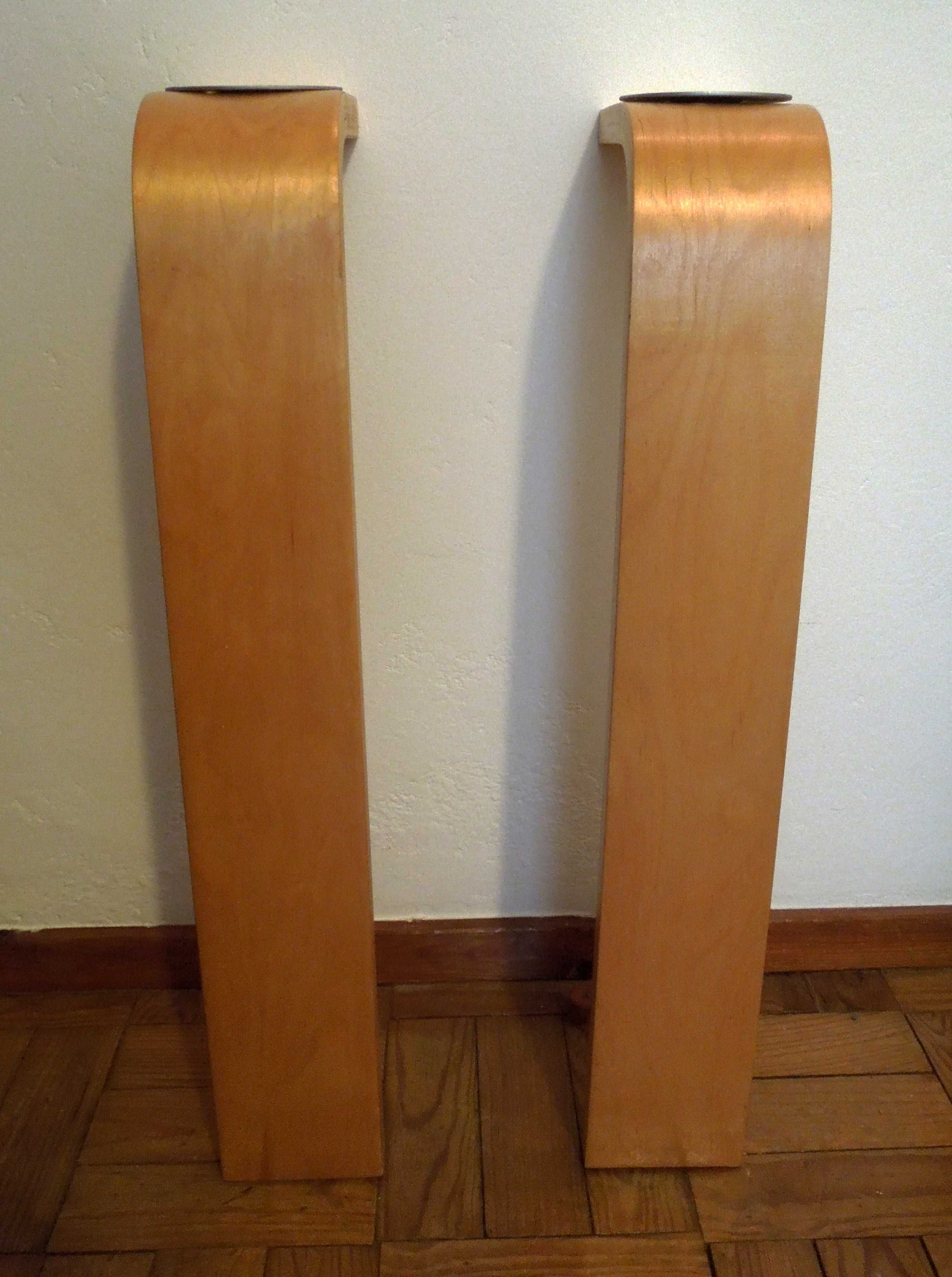 2 pernas IKEA Vika Oleby para mesa ou secretária - vintage 2006