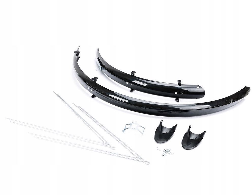 Orion błotniki rowerowe 28" czarne 58mm chlapacze winyl